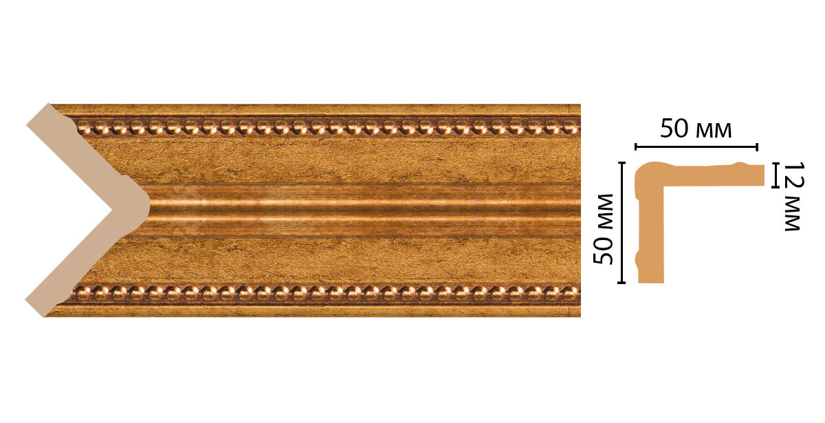 Угол DECOMASTER 142-58 (50*50*2400мм)