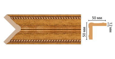 Угол DECOMASTER 142-58 (50*50*2400мм)