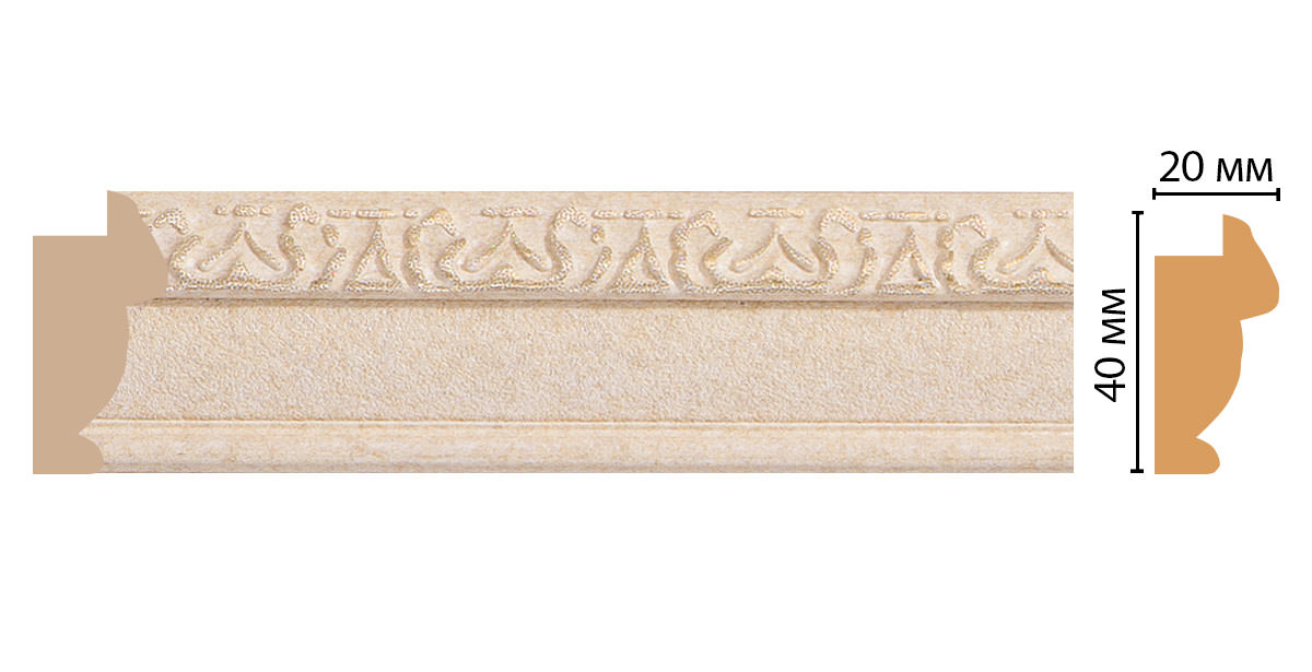 Багет DECOMASTER 807-18D (40*20*2900мм)