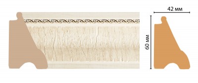 Багет DECOMASTER 175-6 (60*42*2900мм)
