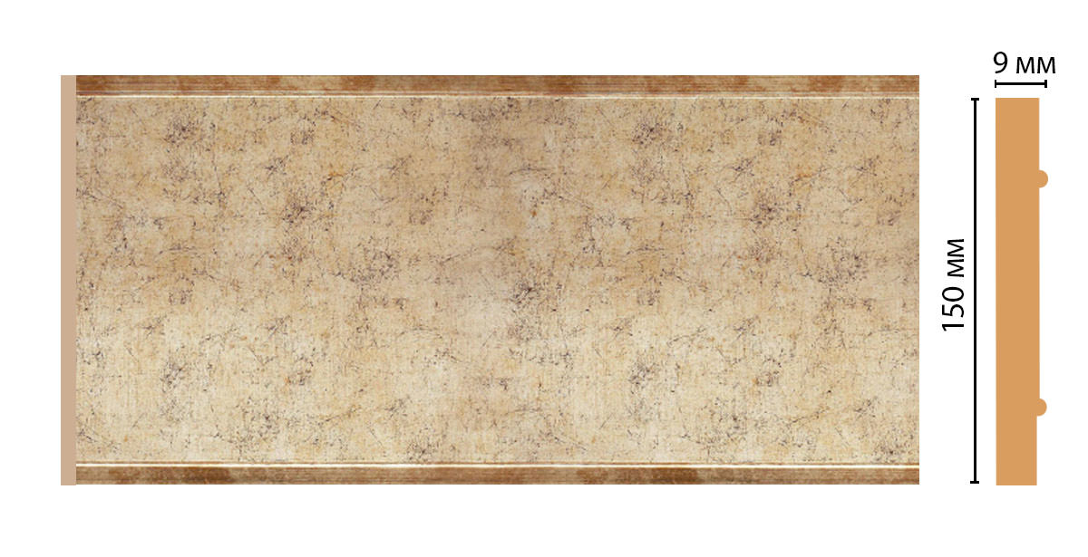 Декоративная панель DECOMASTER B15-553 (150*9*2400мм)