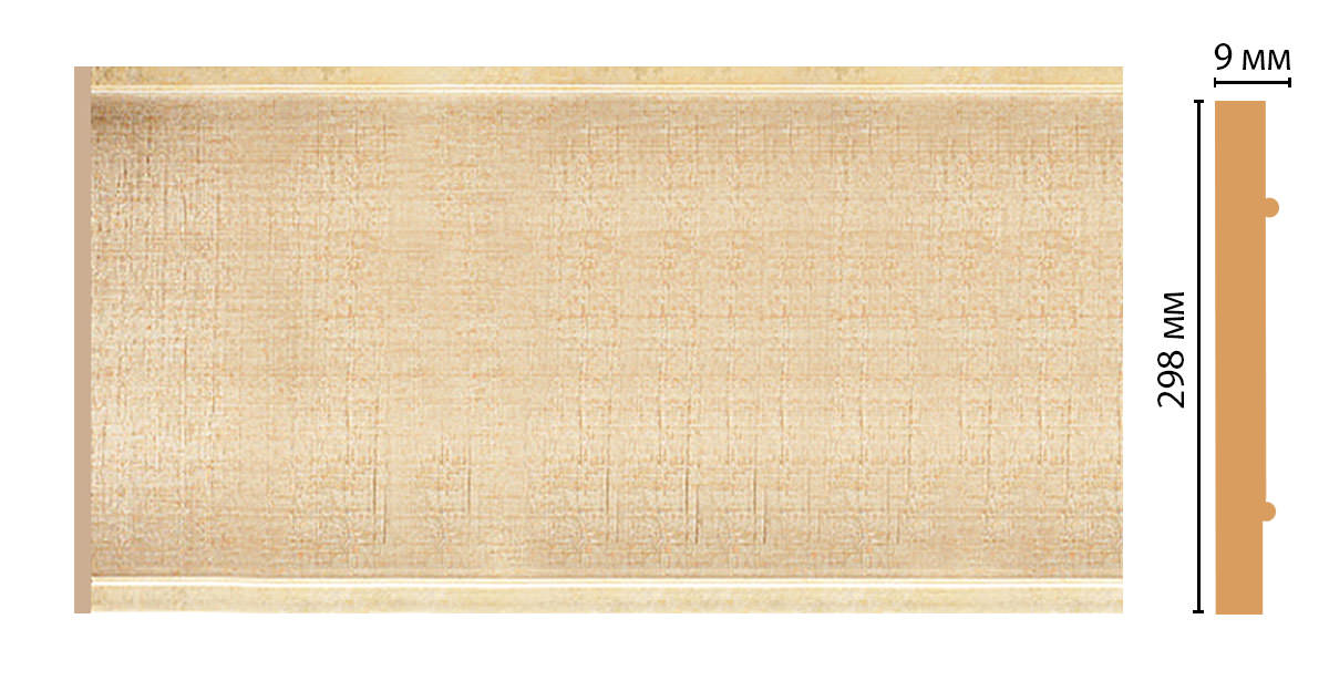 Декоративная панель DECOMASTER B30-933 (298*9*2400мм)