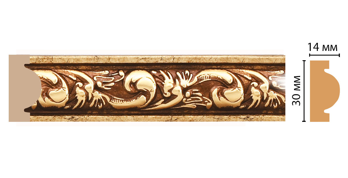 Молдинг DECOMASTER 157-552 (30*13*2400мм)