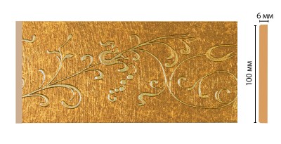 Декоративная панель DECOMASTER N10-28 (100*6*2400мм)