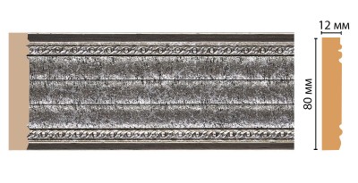 Молдинг DECOMASTER 150-44 (80*12*2400мм)
