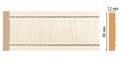 Молдинг DECOMASTER 150-6 (80*12*2400мм)