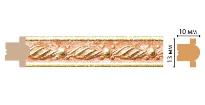 Молдинг DECOMASTER 189-34 (13*10*2400мм)