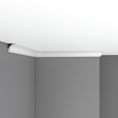 Плинтус потолочный гладкий DECOMASTER 96250 (35*35*2400мм)