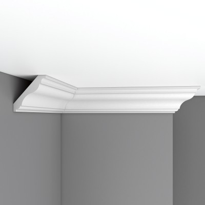 Плинтус потолочный гладкий DECOMASTER DP-357 (85*80*2400мм)