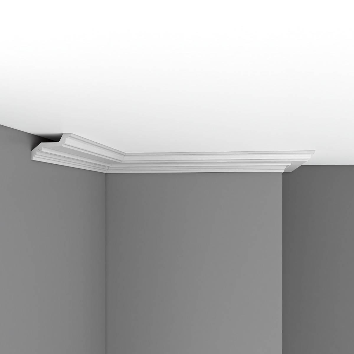 Плинтус потолочный гладкий DECOMASTER DP-374 (60*95*2400мм)