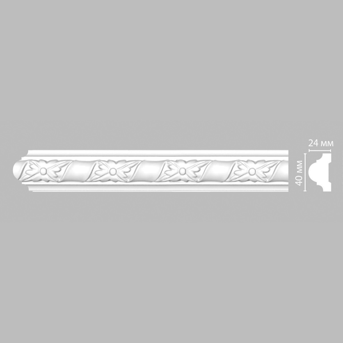 Молдинг с рисунком DECOMASTER DT-8051 (40*24*2400мм)