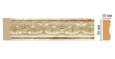 Молдинг DECOMASTER 165-127 ДМ (30*10*2400 мм)