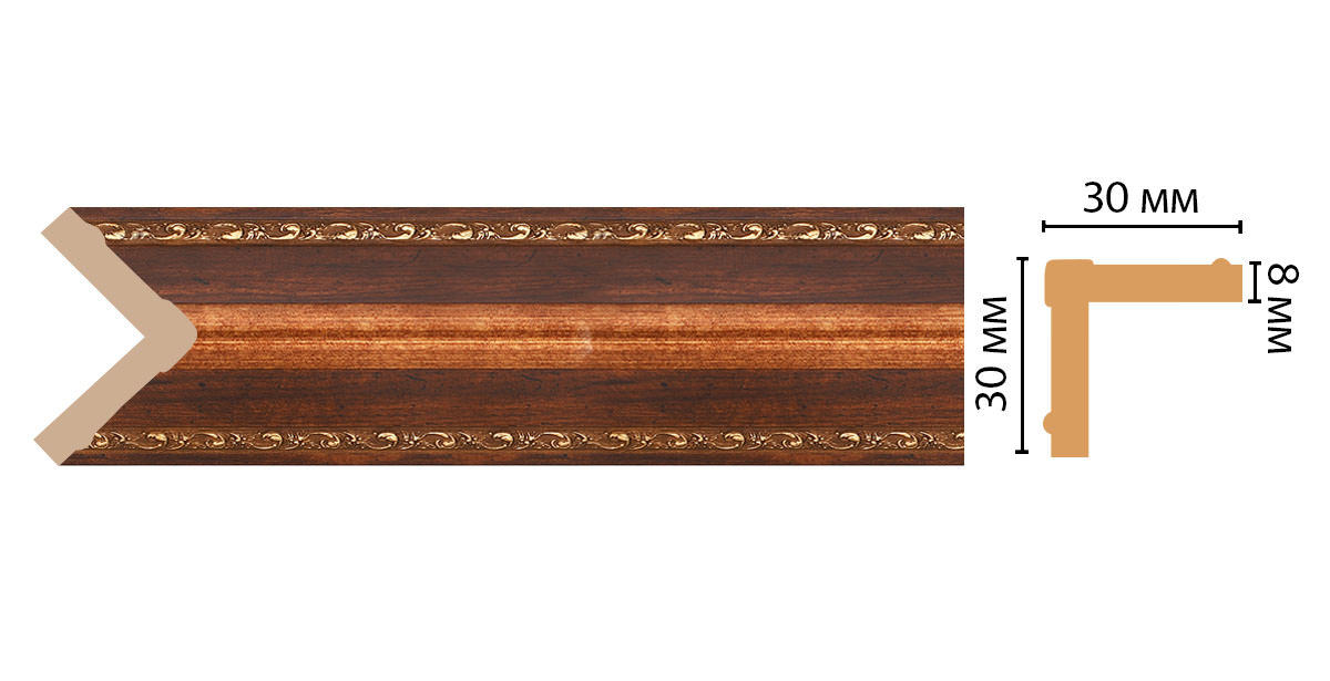Угол DECOMASTER 116-1084 (30*30*2400мм)