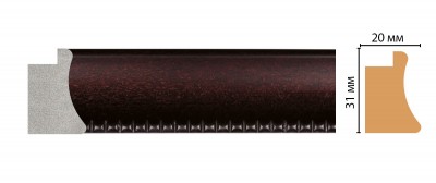 Багет DECOMASTER FM7-1 (31*20*2850мм)