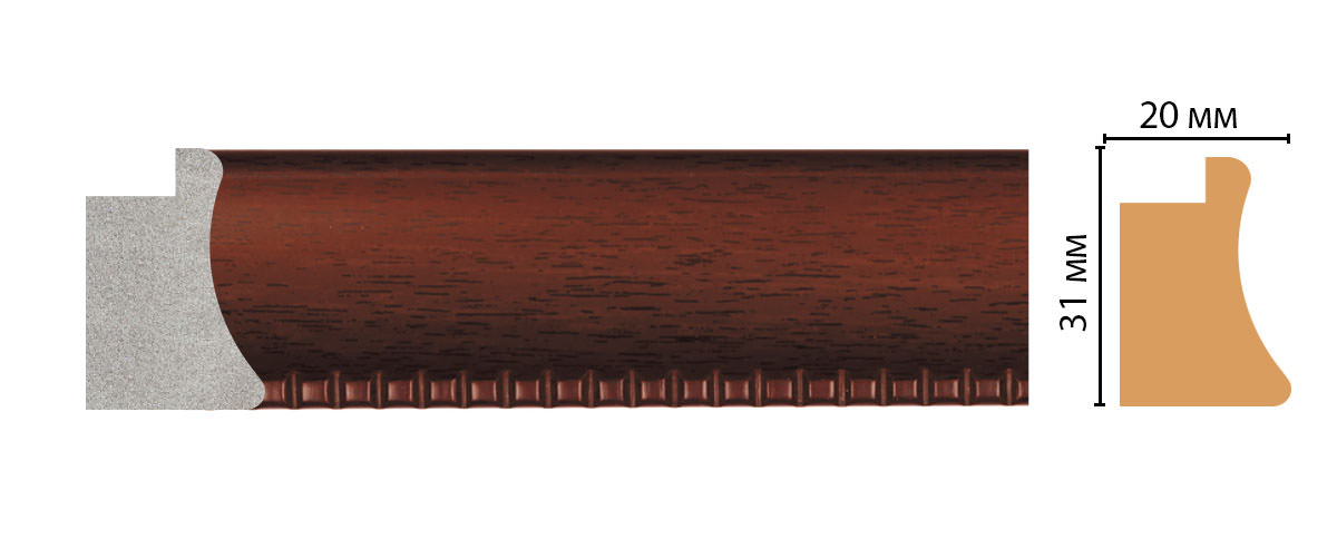 Багет DECOMASTER FM7-4 (31*20*2850мм)