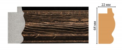 Багет DECOMASTER FM14-1 (64*22*2850мм)