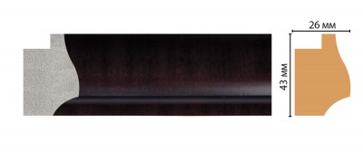 Багет DECOMASTER FM20-2 (43*25*2850мм)