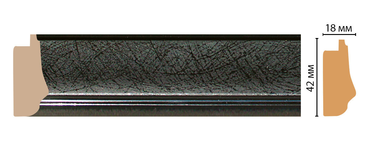 Багет DECOMASTER 477-195 (41*18*2900мм)