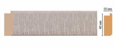 Молдинг DECOMASTER 109-19 (40*10*2400мм)