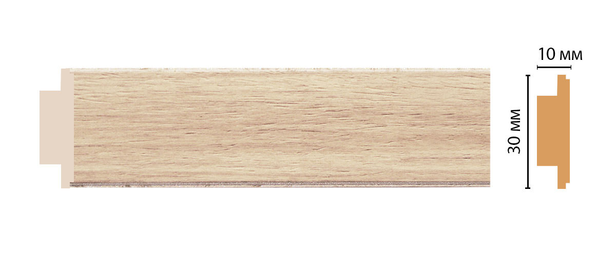 Молдинг DECOMASTER 110-11 (30*10*2400мм)