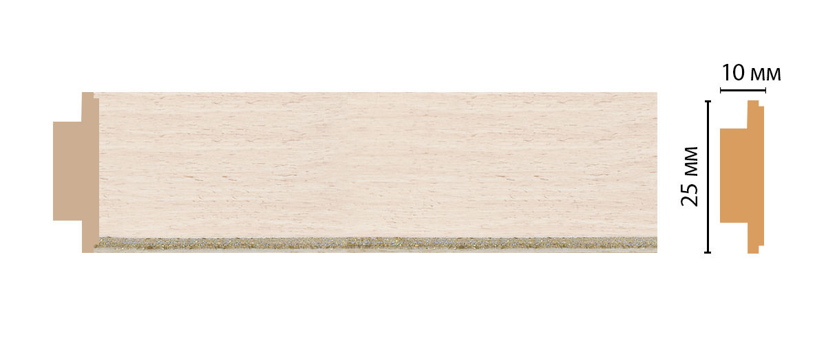 Молдинг DECOMASTER 110-13 (30*10*2400мм)