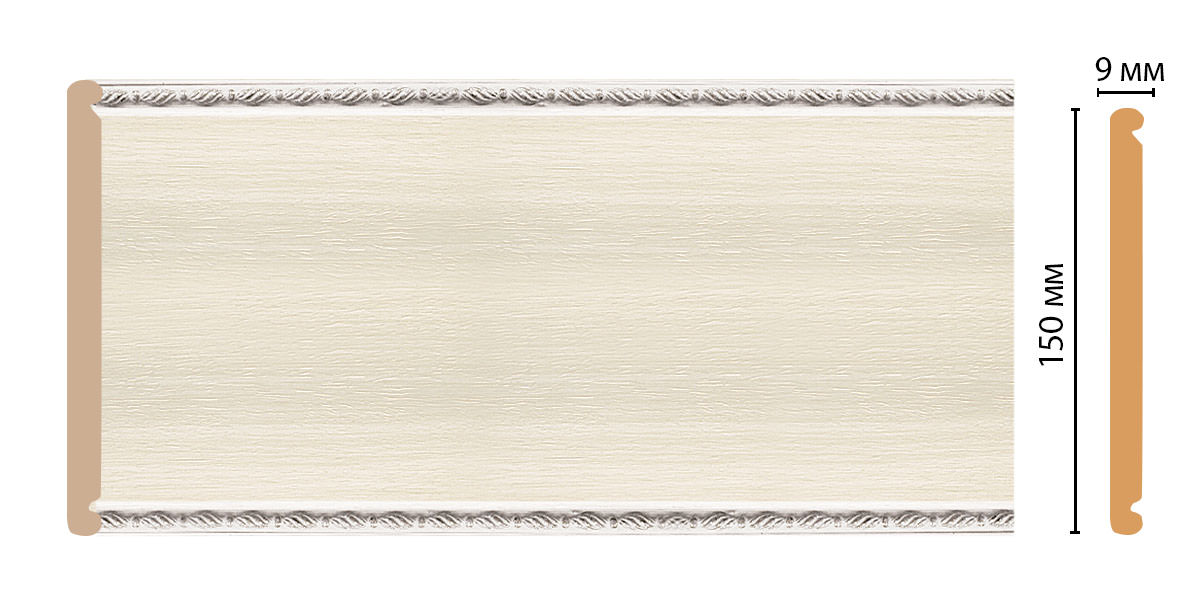 Декоративная панель DECOMASTER F15-15 (150*6*2400мм)