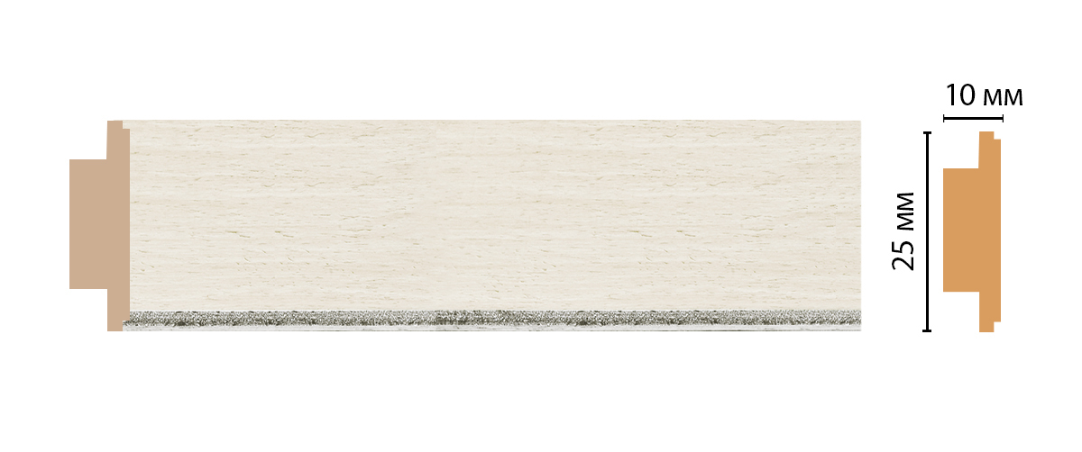 Молдинг DECOMASTER 110-15 (30*10*2400 мм)