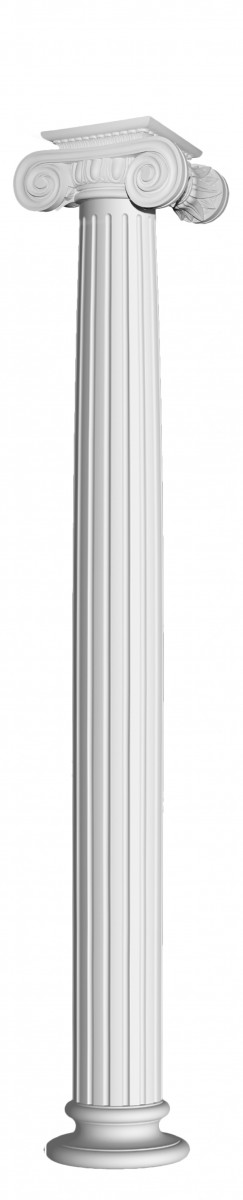 Комплект DC-8308-SET3: колонна DC-8308-8, капитель DC-8303C-8, основание DC-8302-8