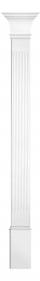 Комплект DK-82220-SET3: пилястра DK-82220, капитель DK-82223, основание DK-82222