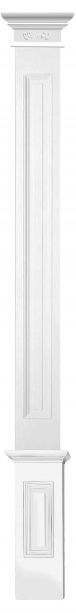Комплект DK-82240-SET1: пилястра DK-82240, капитель DK-82231, основание DK-82232