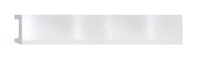 D235-114 (80*17*2400мм) белый глянец