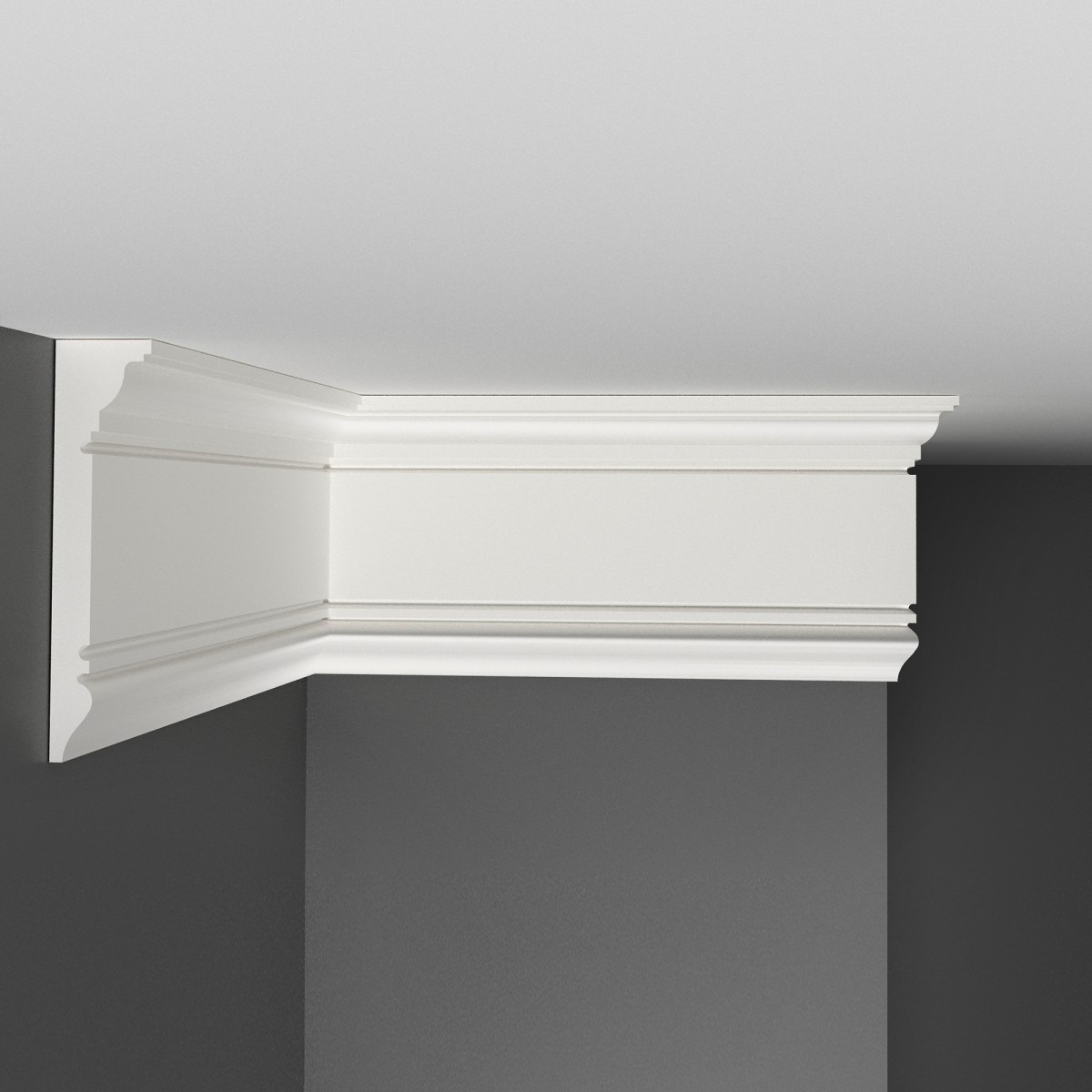 Молдинг гладкий DECOMASTER D226-115 ДМ (90*20*2000мм)