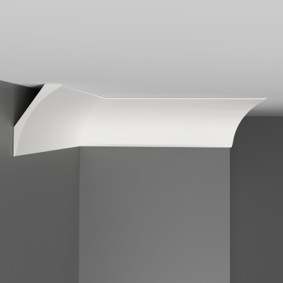 Плинтус потолочный гладкий DECOMASTER D212-115 ДМ (60*40*2000мм)