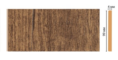 Декоративная панель DECOMASTER W10-3 (99*4*2400мм)