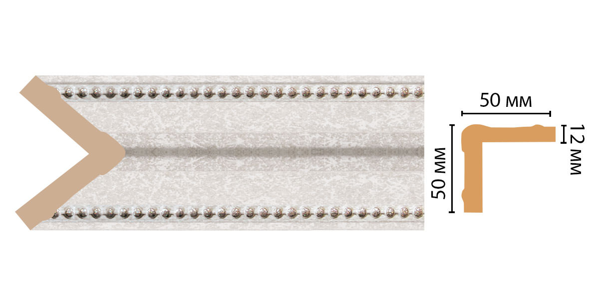 Угол DECOMASTER 142-19D (50*50*2400мм)