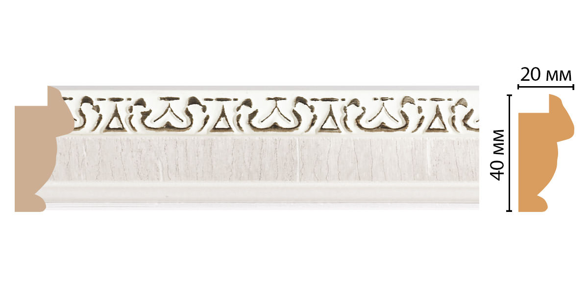 Молдинг DECOMASTER 807-7D (40*20*2900мм)