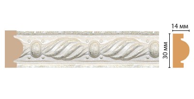 Молдинг DECOMASTER 157-20 ДМ (30*13*2400 мм)