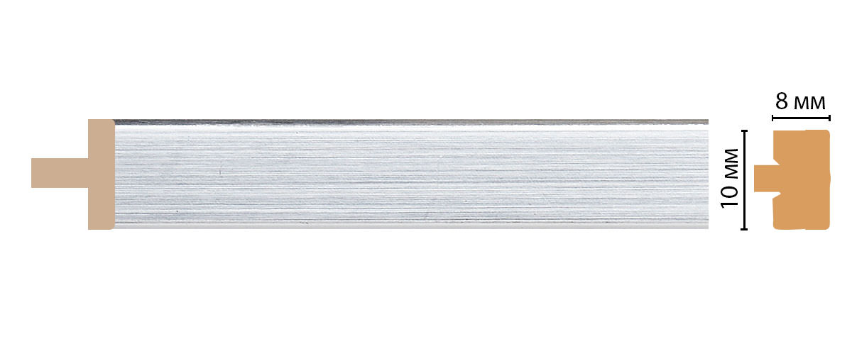 Молдинг DECOMASTER 196-1153 (10*9*2400мм)