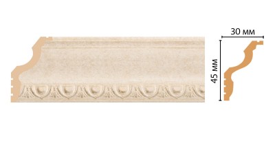 2M 148D-18D/40 Плинтус ДМ(45*30*2000 мм)
