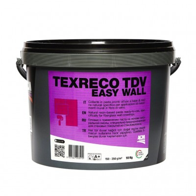 Клей обойный паста TEXRECO TDV EASYWALL 10 kg ведро