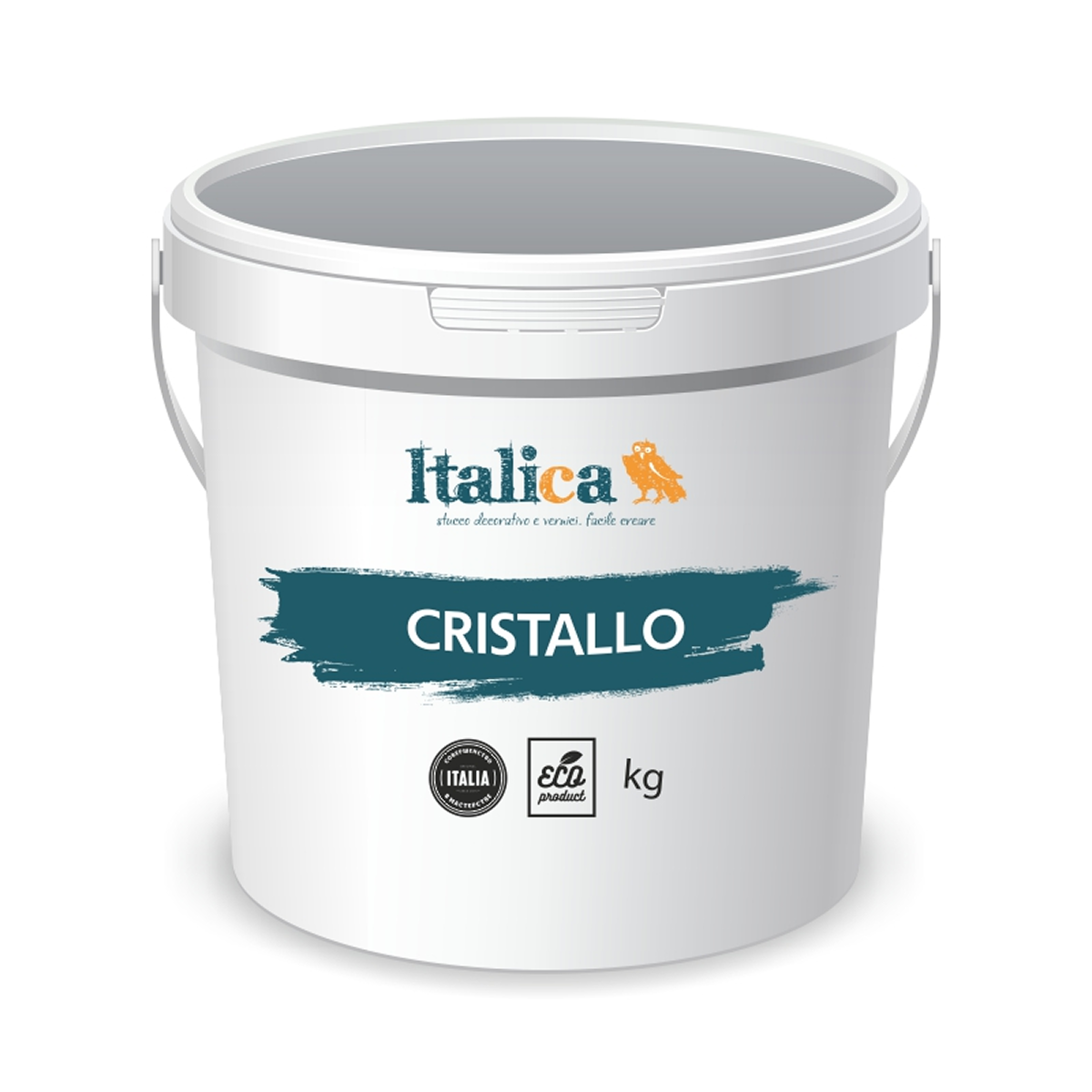 Пробник лак ITALICA CRISTALLO, эффект ARGENTO (серебро) (100гр)