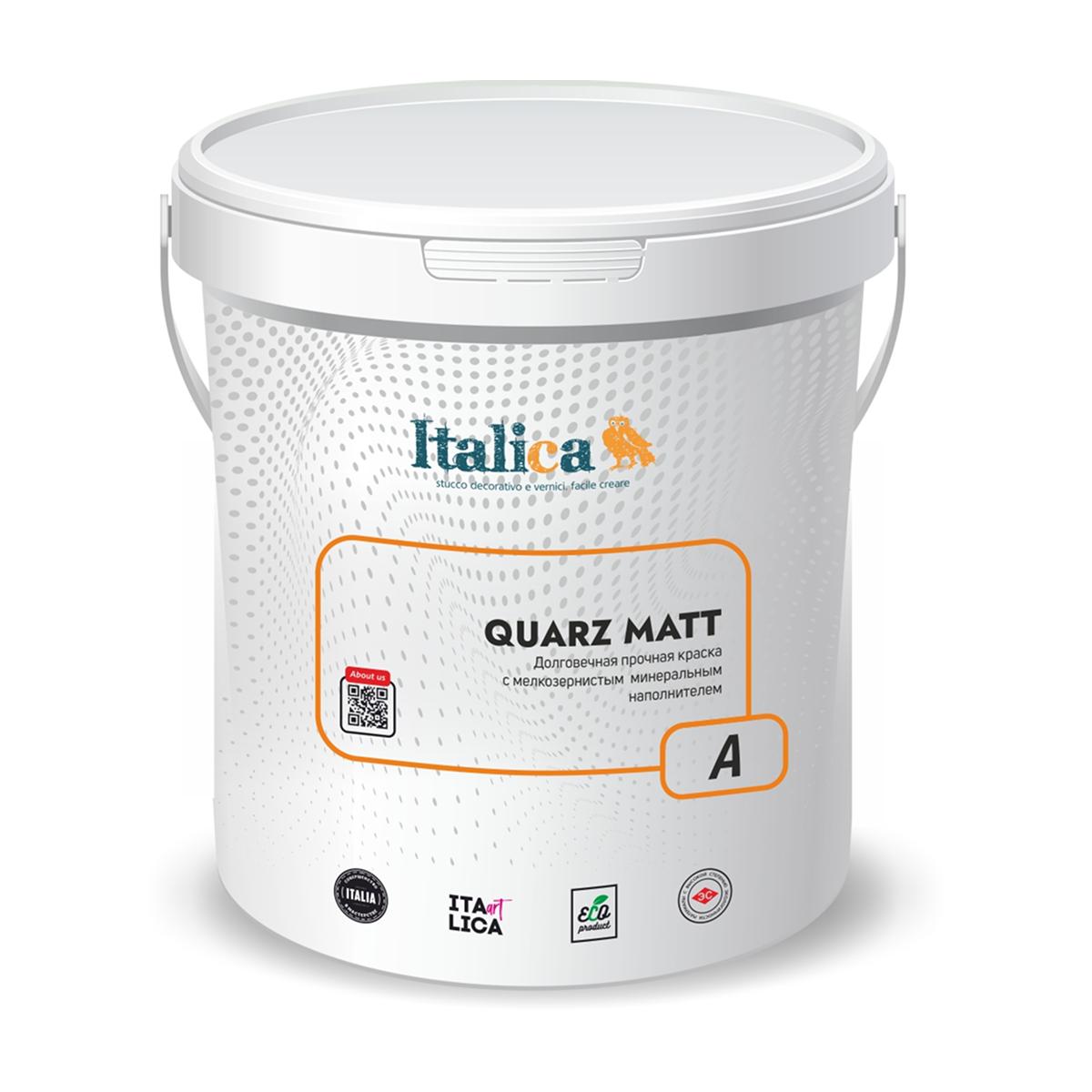 Пробник краски ITALICA QUARZ, MATT, «С» (100гр)