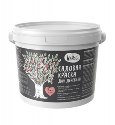 Садовая краска для деревьев «NaPol» КДС 3 кг