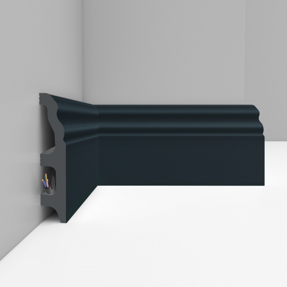 Плинтус напольный DECOMASTER D232-112G ДМ (100*22*2400 мм)