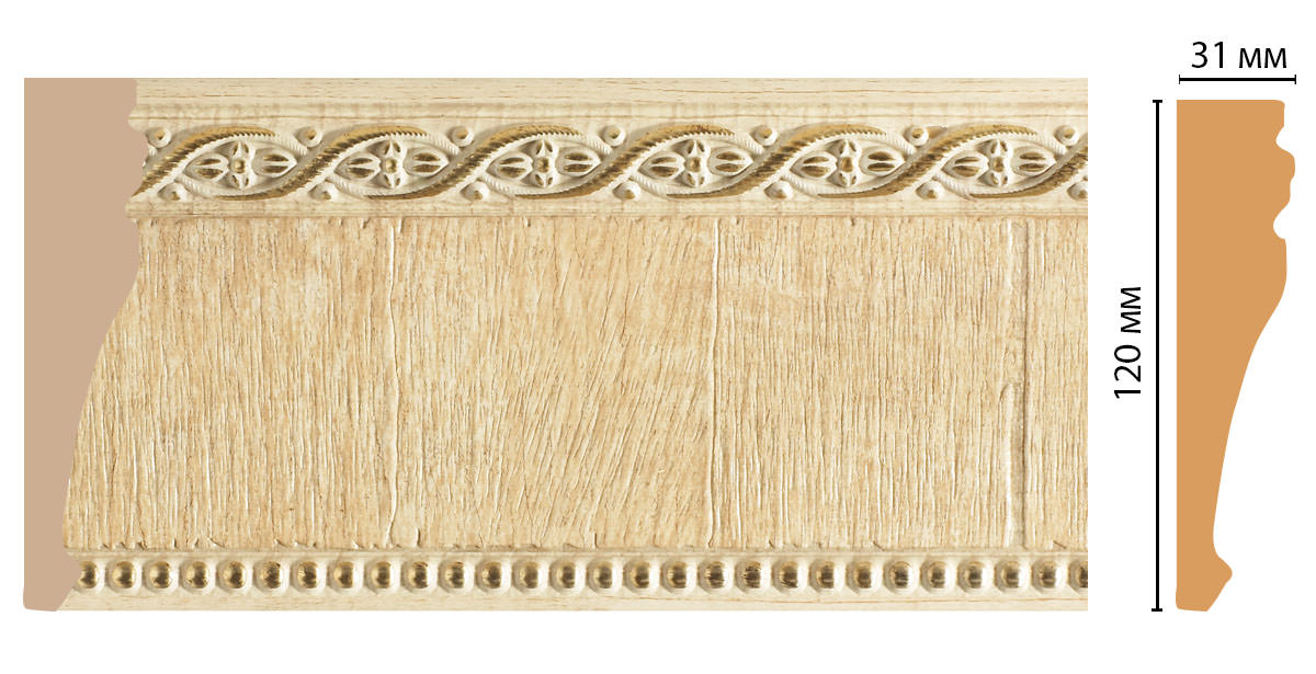 Молдинг DECOMASTER 170-5 (120*31*2400мм)