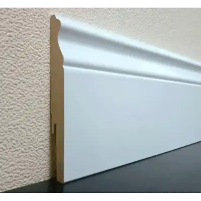 LINEA PREGIO Белый 130х16х2400