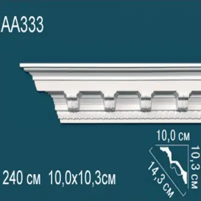 Карниз потолочный с рисунком AA333 103х100