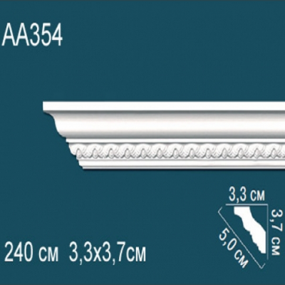 Карниз потолочный с рисунком AA354 37x33