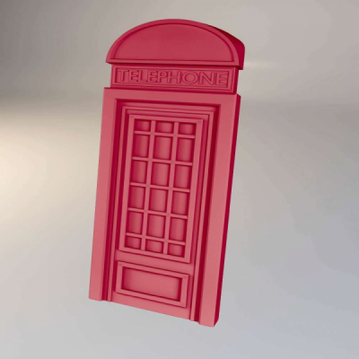 Мягкая защитная 3D панель с рисунком "Telephone"