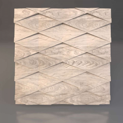Декоративные деревянная 3D панель "VESSEL"
